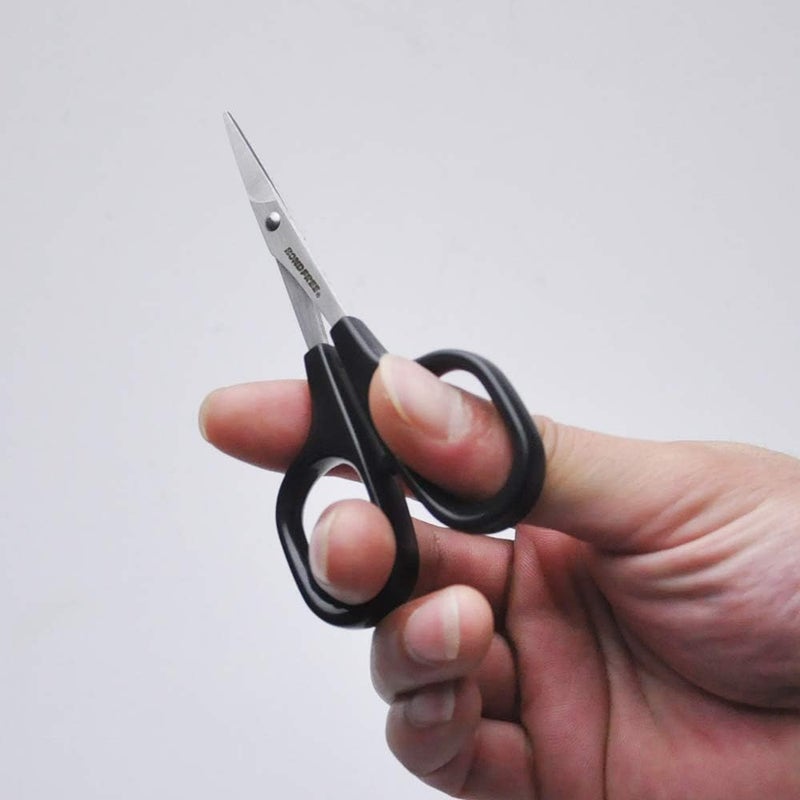 CANARY Japanese Mini Detail Scissors 4", Small Precision Scissors for Paper Crafting, Fabric Cutting, Art Crafts, Eyebrows, Nose Hair, Made in JAPAN - Image 4